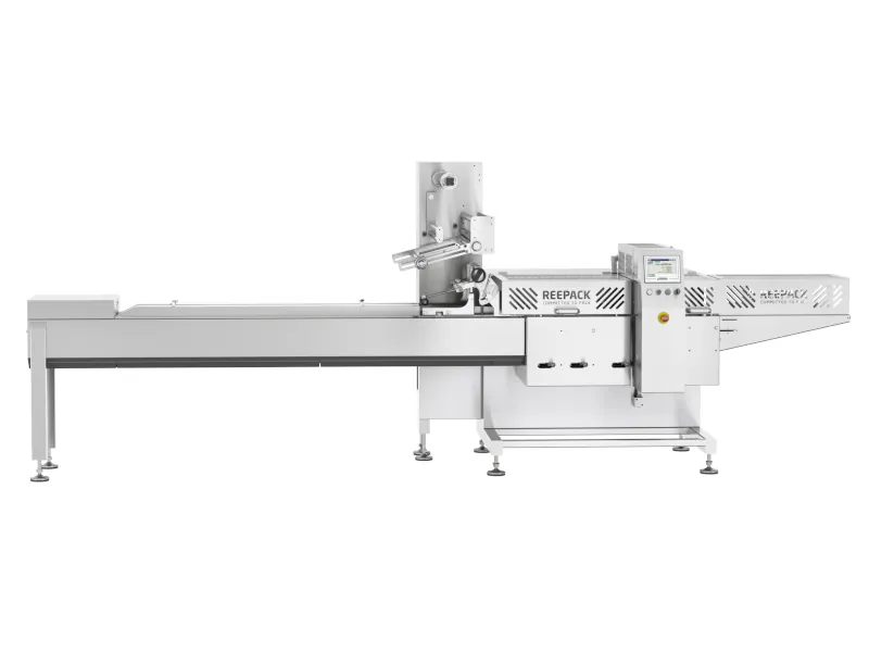 ReeFlow 50 rotary motion -flowpack-kone lihalle, juustolle ja leipomotuotteille